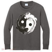 Axolotl Yin Yang Kids Long Sleeve Shirt thumb 0