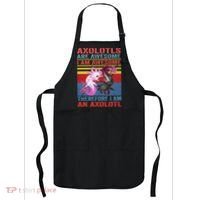 Axolotl Yin Yang Plush Pets Axolotyls Are Awesome Apron thumb 0