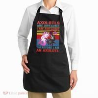 Axolotl Yin Yang Plush Pets Axolotyls Are Awesome Apron thumb 2