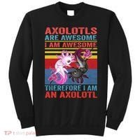 Axolotl Yin Yang Plush Pets Axolotyls Are Awesome Sweatshirt thumb 0