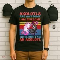 Axolotl Yin Yang Plush Pets Axolotyls Are Awesome T-Shirt thumb 6