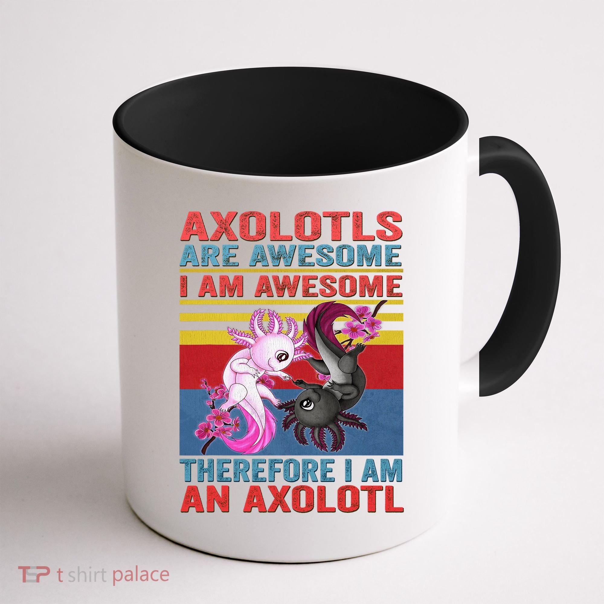 Axolotl Yin Yang Plush Pets Axolotyls Are Awesome Coffee Mug