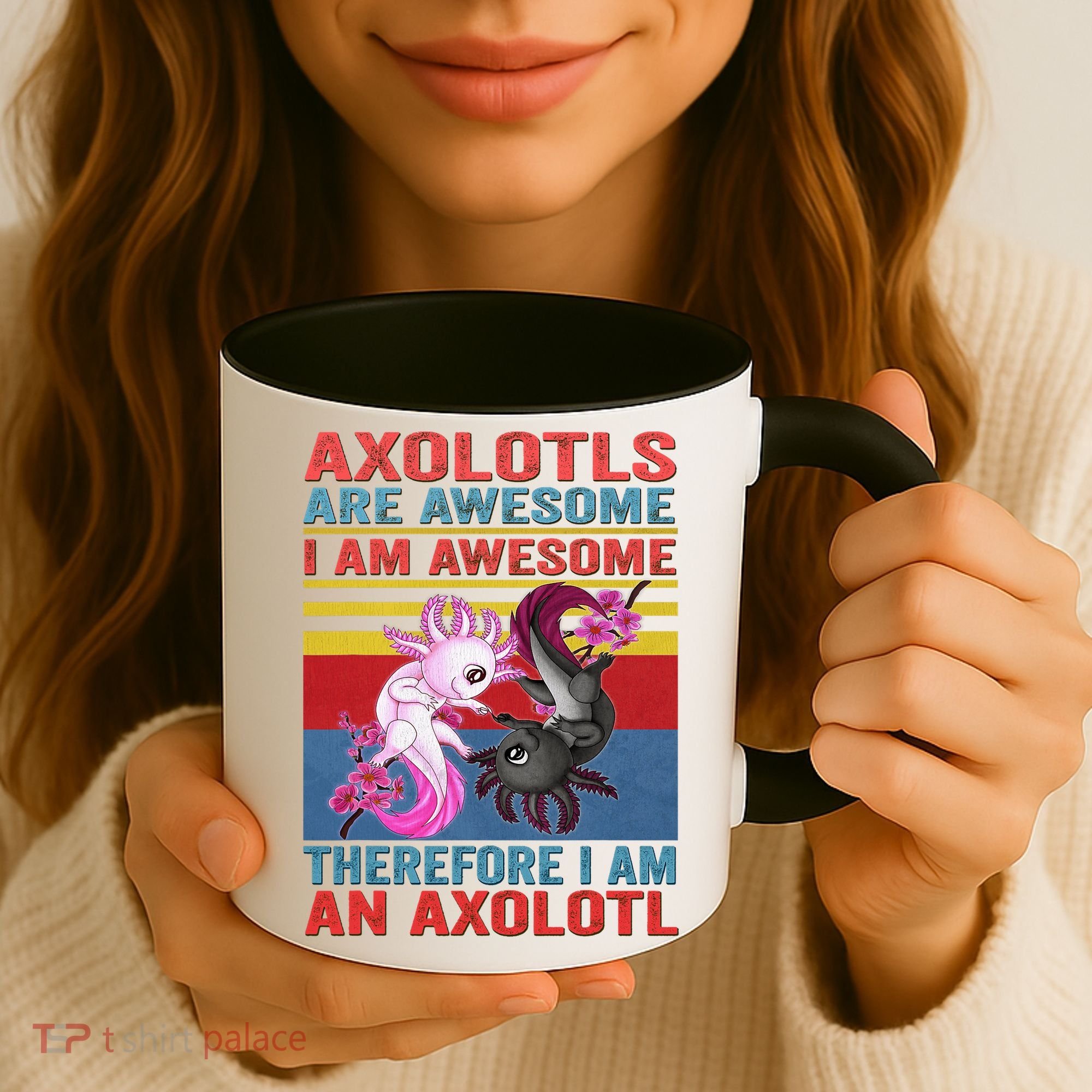 Axolotl Yin Yang Plush Pets Axolotyls Are Awesome Coffee Mug
