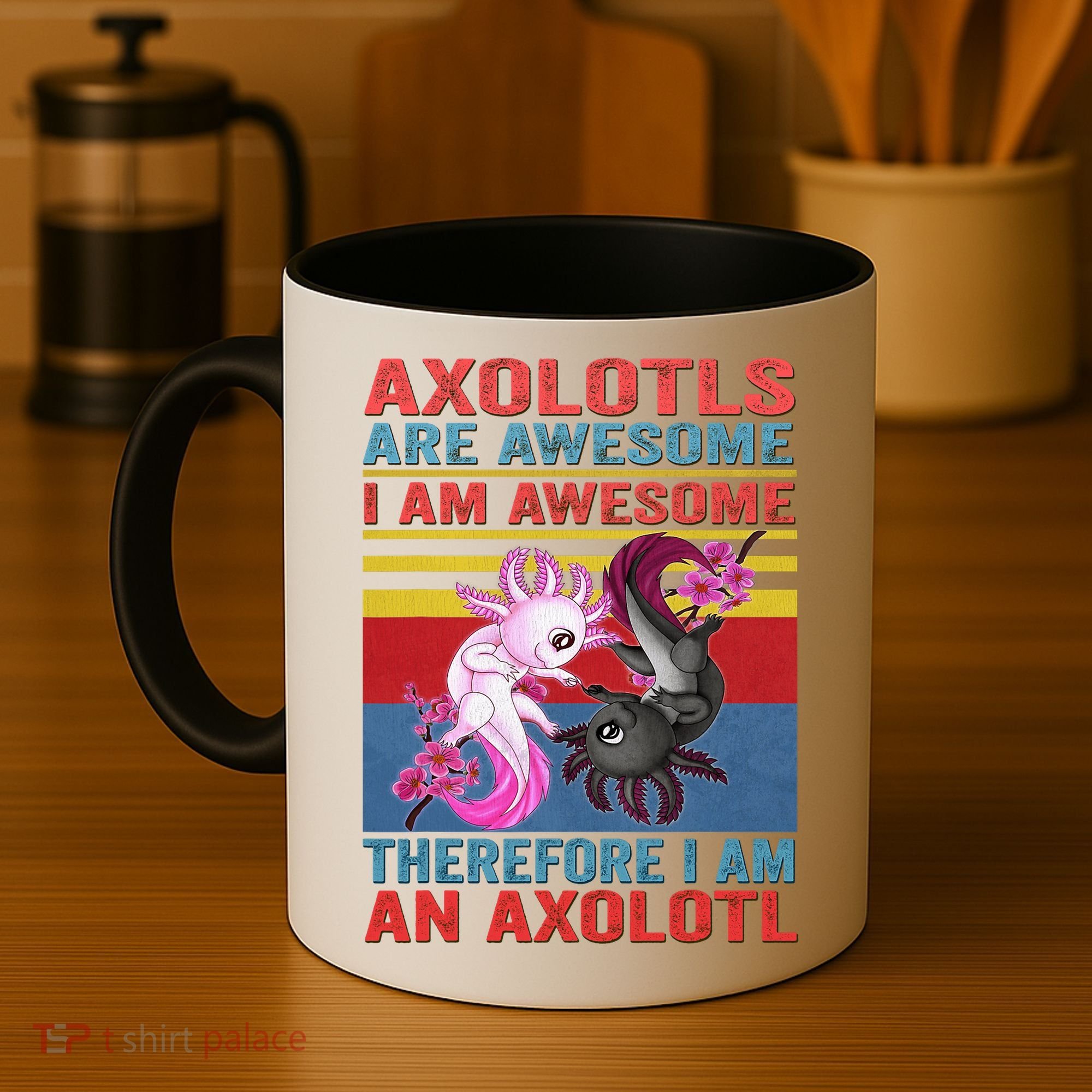 Axolotl Yin Yang Plush Pets Axolotyls Are Awesome Coffee Mug