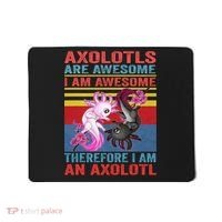 Axolotl Yin Yang Plush Pets Axolotyls Are Awesome Mousepad thumb 0