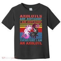Axolotl Yin Yang Plush Pets Axolotyls Are Awesome Toddler T-Shirt thumb 0