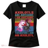Axolotl Yin Yang Plush Pets Axolotyls Are Awesome Women's T-Shirt thumb 0