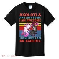 Axolotl Yin Yang Plush Pets Axolotyls Are Awesome Kids T-Shirt thumb 0