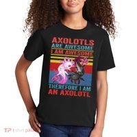 Axolotl Yin Yang Plush Pets Axolotyls Are Awesome Kids T-Shirt thumb 2