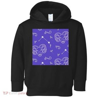 Aries Zodiac Astrology Toddler Hoodie