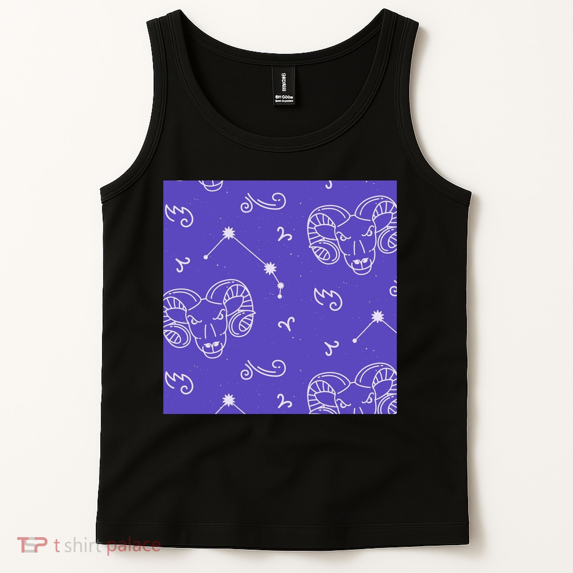 Aries Zodiac Astrology Tank Top
