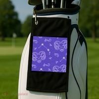 Aries Zodiac Astrology Golf Towel thumb 2