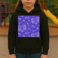 Aries Zodiac Astrology Kids Hoodie thumb 3