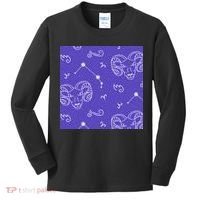 Aries Zodiac Astrology Kids Long Sleeve Shirt thumb 0