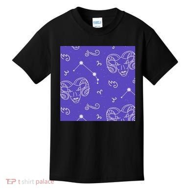 Aries Zodiac Astrology Kids T-Shirt