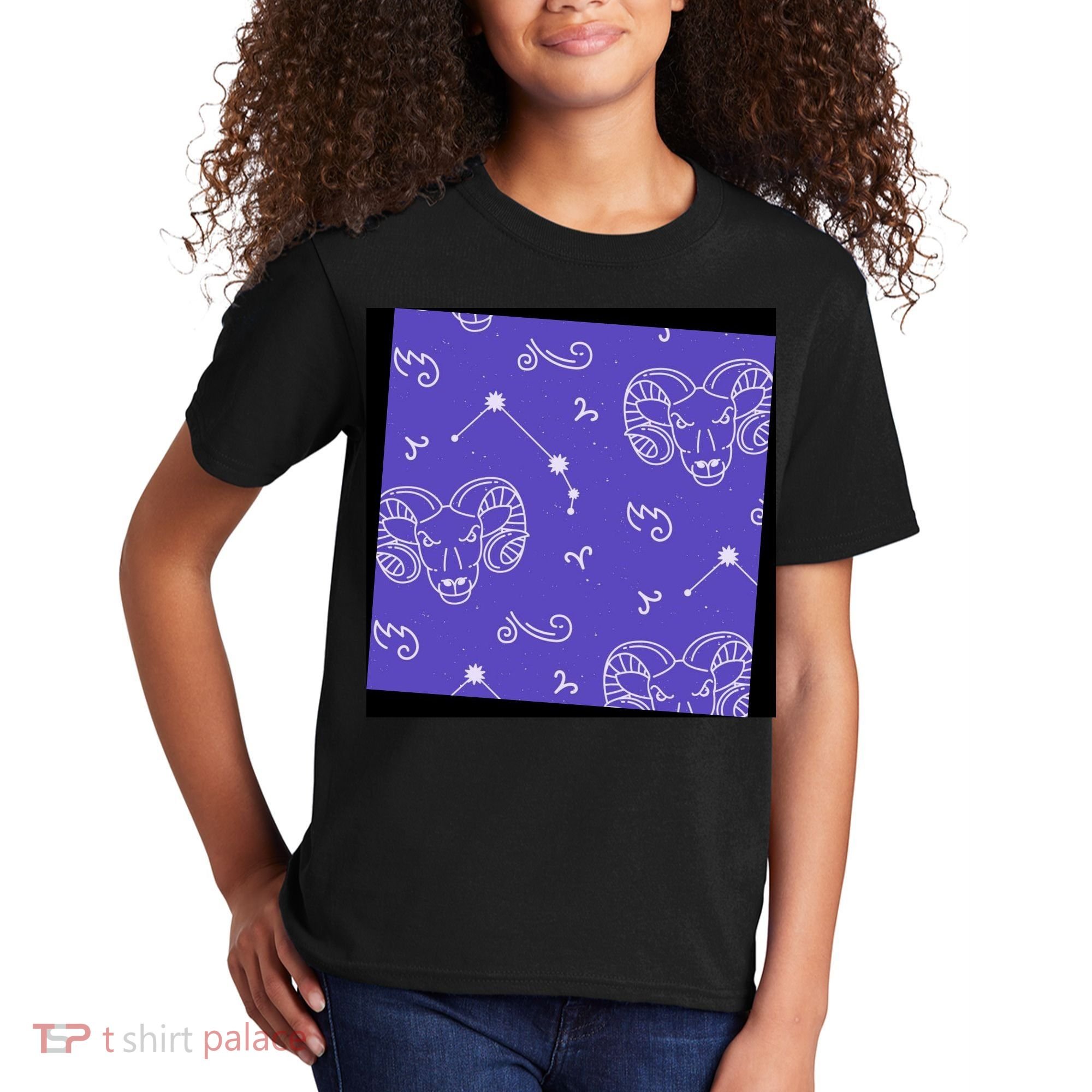 Aries Zodiac Astrology Kids T-Shirt