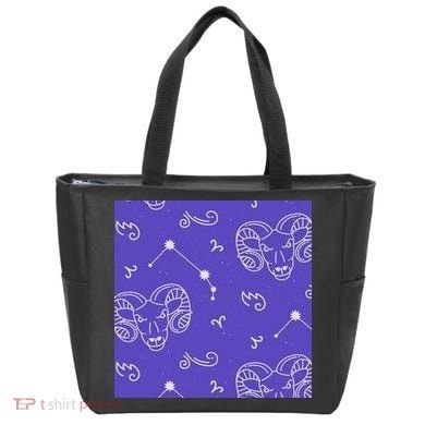 Aries Zodiac Astrology Tote Bag