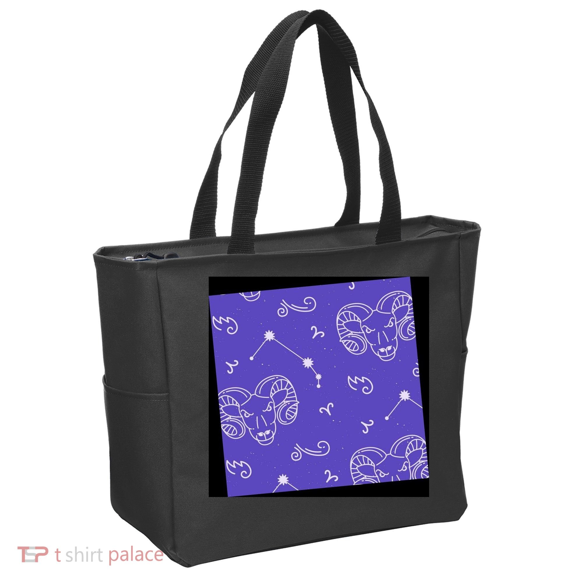 Aries Zodiac Astrology Tote Bag