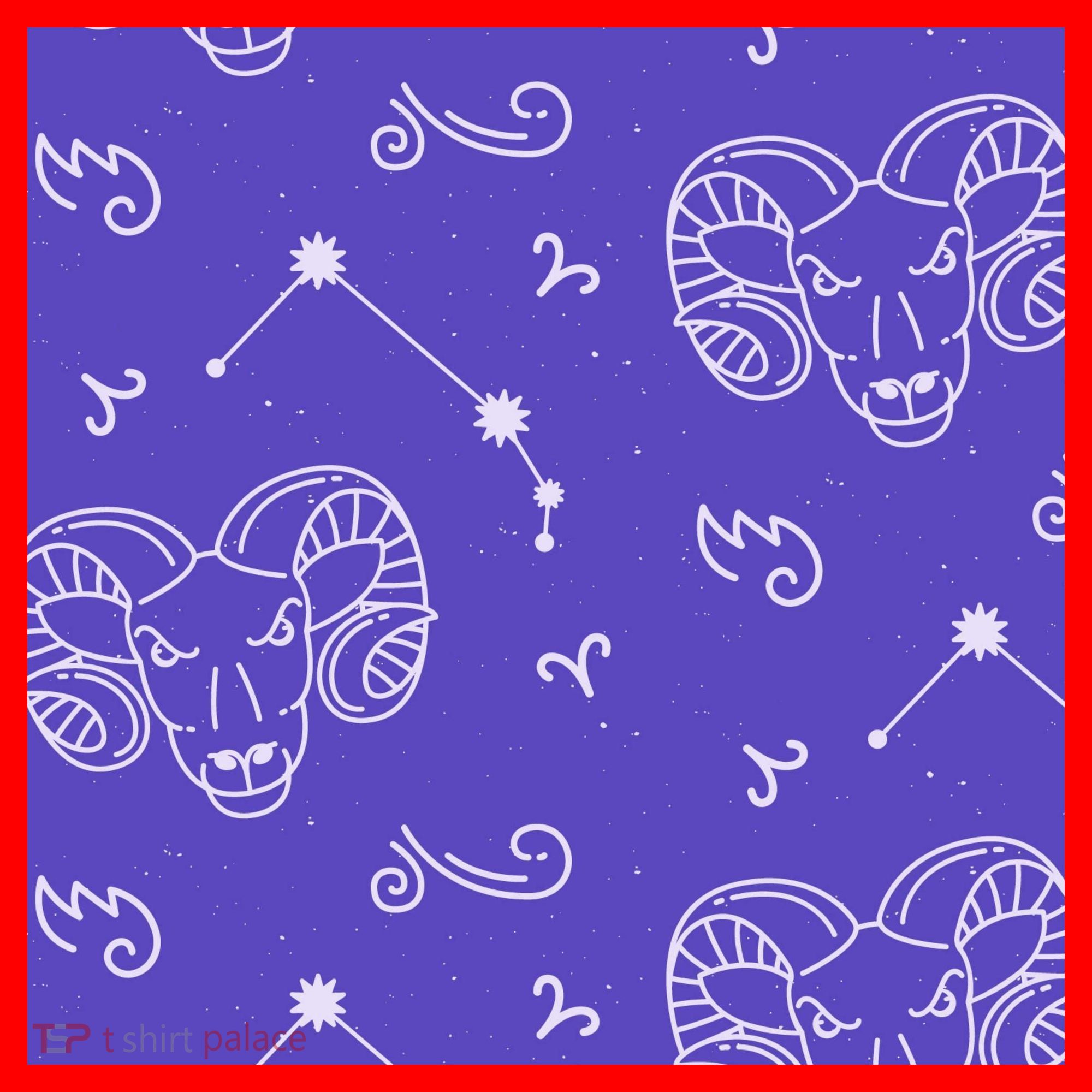 Aries Zodiac Astrology Santa Hat