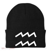 Aquarius zodiac Beanie thumb 0