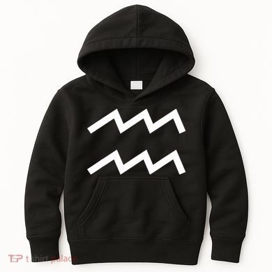Aquarius zodiac Kids Hoodie