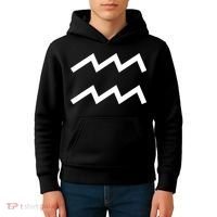Aquarius zodiac Kids Hoodie thumb 4