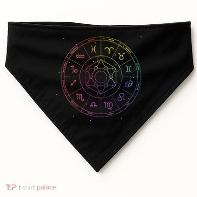 Astrology Zodiac Constellation Astrologer USA-Made Doggie Bandana