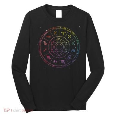 Astrology Zodiac Constellation Astrologer Long Sleeve Shirt