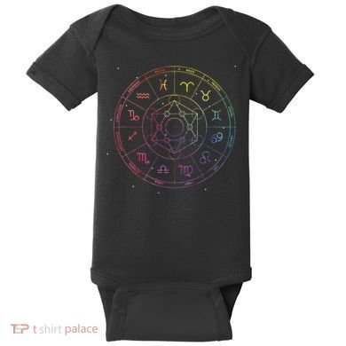 Astrology Zodiac Constellation Astrologer Baby Bodysuit