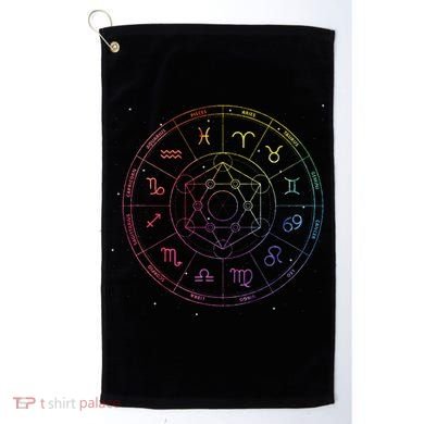 Astrology Zodiac Constellation Astrologer Golf Towel