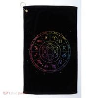 Astrology Zodiac Constellation Astrologer Golf Towel thumb 0