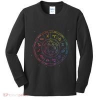 Astrology Zodiac Constellation Astrologer Kids Long Sleeve Shirt thumb 0