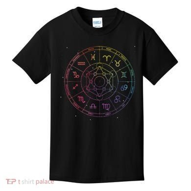 Astrology Zodiac Constellation Astrologer Kids T-Shirt