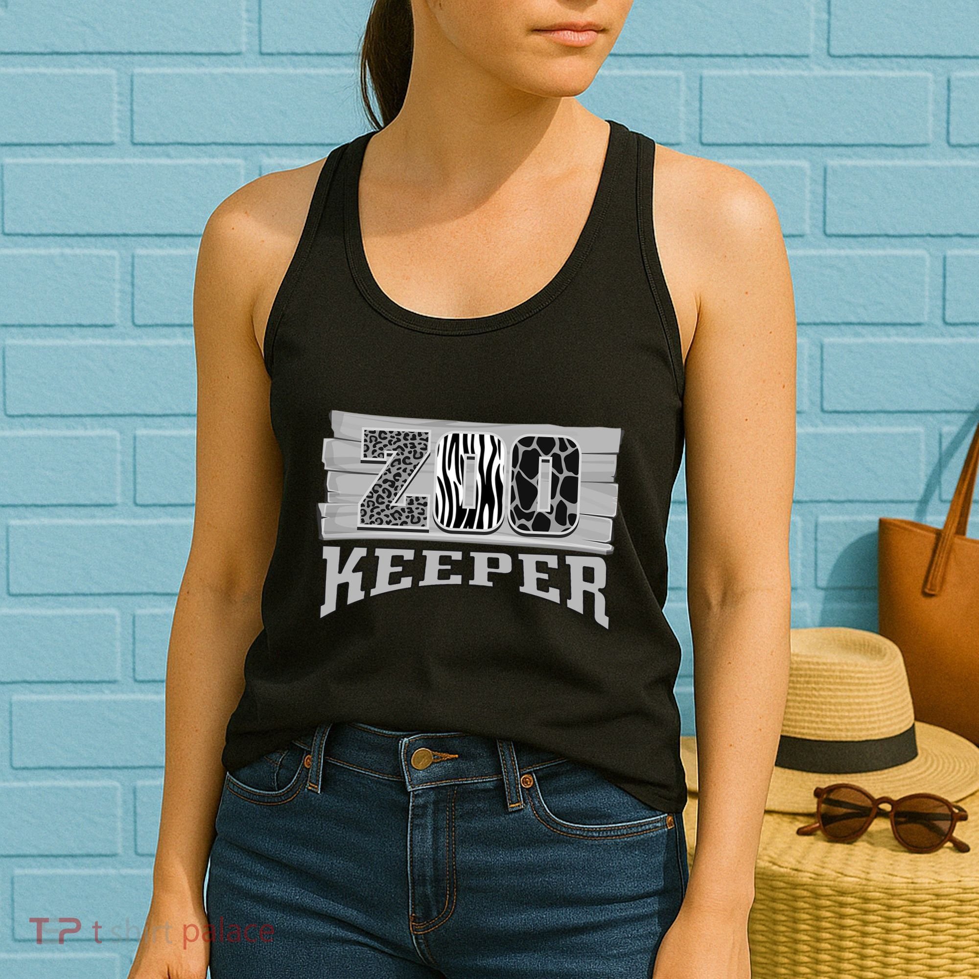 Animal Zookeeper Lover Easy Halloween Gift Women's Tank Top