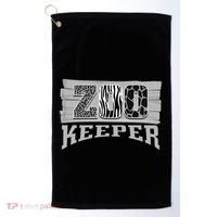 Animal Zookeeper Lover Easy Halloween Gift Golf Towel thumb 0