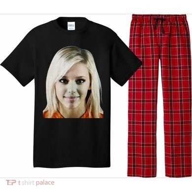 Alex Zedra Mugshot Pajama Set