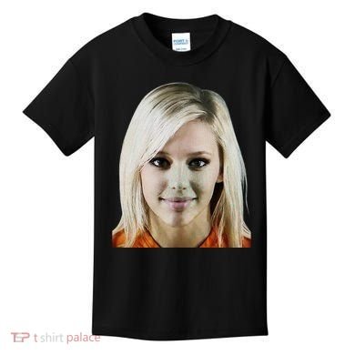 Alex Zedra Mugshot Kids T-Shirt