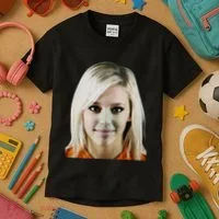 Alex Zedra Mugshot Kids T-Shirt thumb 3