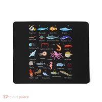 A Z Ocean Life Exploration Sea Creatures Alphabet Mousepad thumb 0