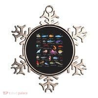 A Z Ocean Life Exploration Sea Creatures Alphabet Ornament thumb 0