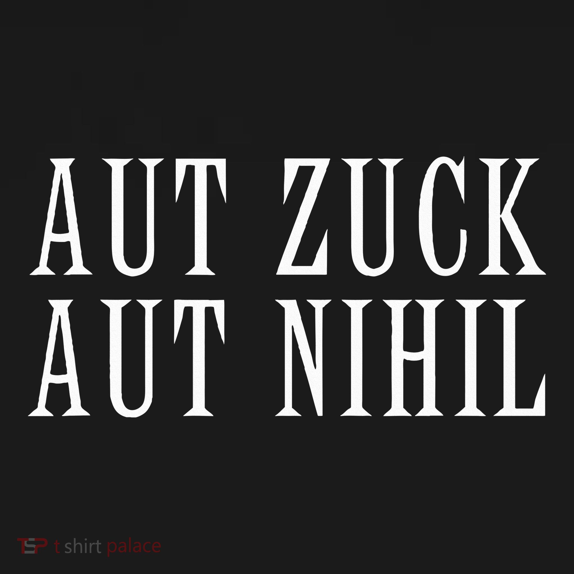 All Zuck Or All Nothing In Latin Aut Zuck Aut Nihil Mousepad