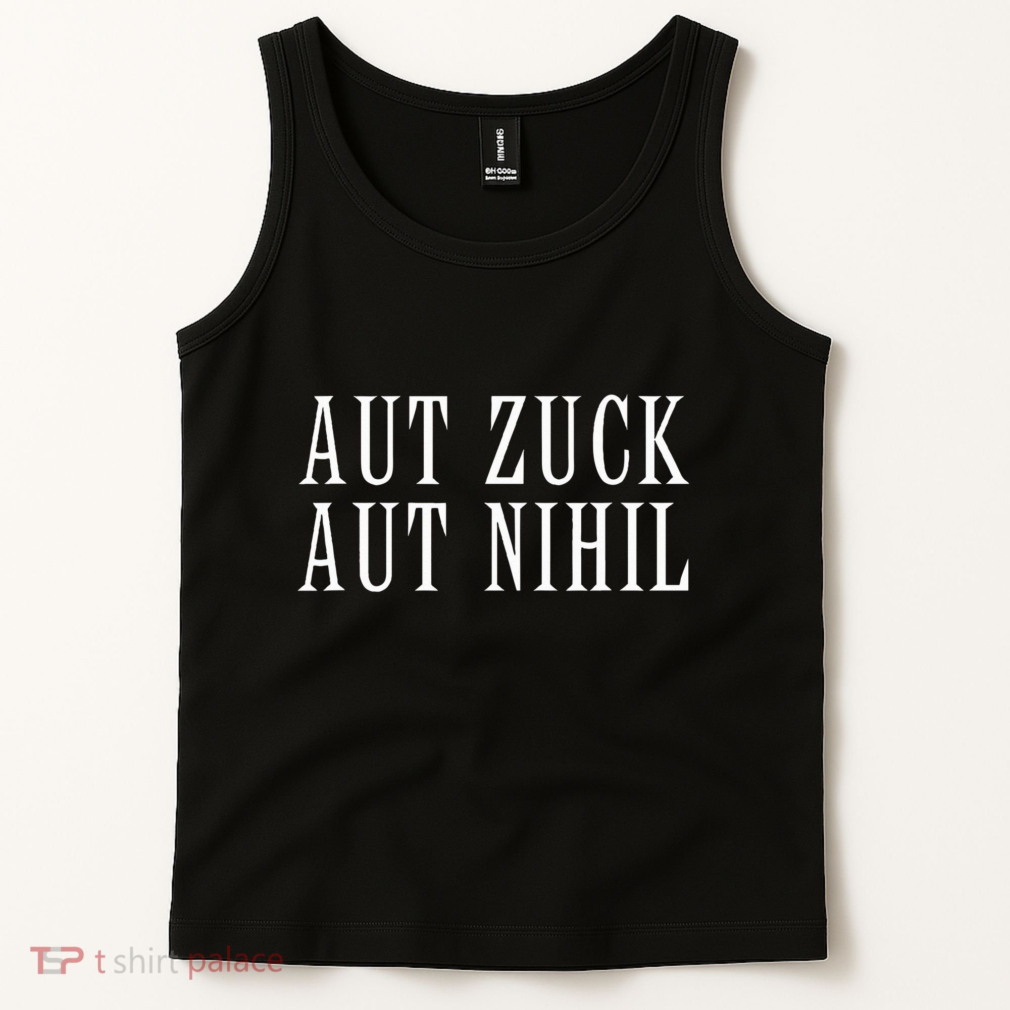 All Zuck Or All Nothing In Latin Aut Zuck Aut Nihil Tank Top