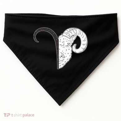 Aries Zodiac Symbol Birthday Gift USA-Made Doggie Bandana