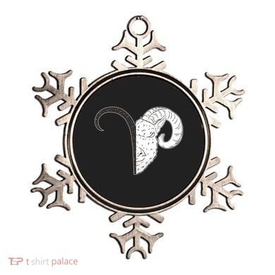 Aries Zodiac Symbol Birthday Gift Ornament