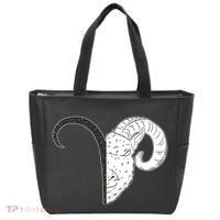 Aries Zodiac Symbol Birthday Gift Tote Bag thumb 0