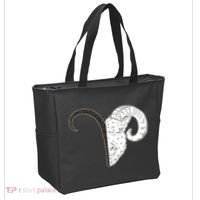 Aries Zodiac Symbol Birthday Gift Tote Bag thumb 2