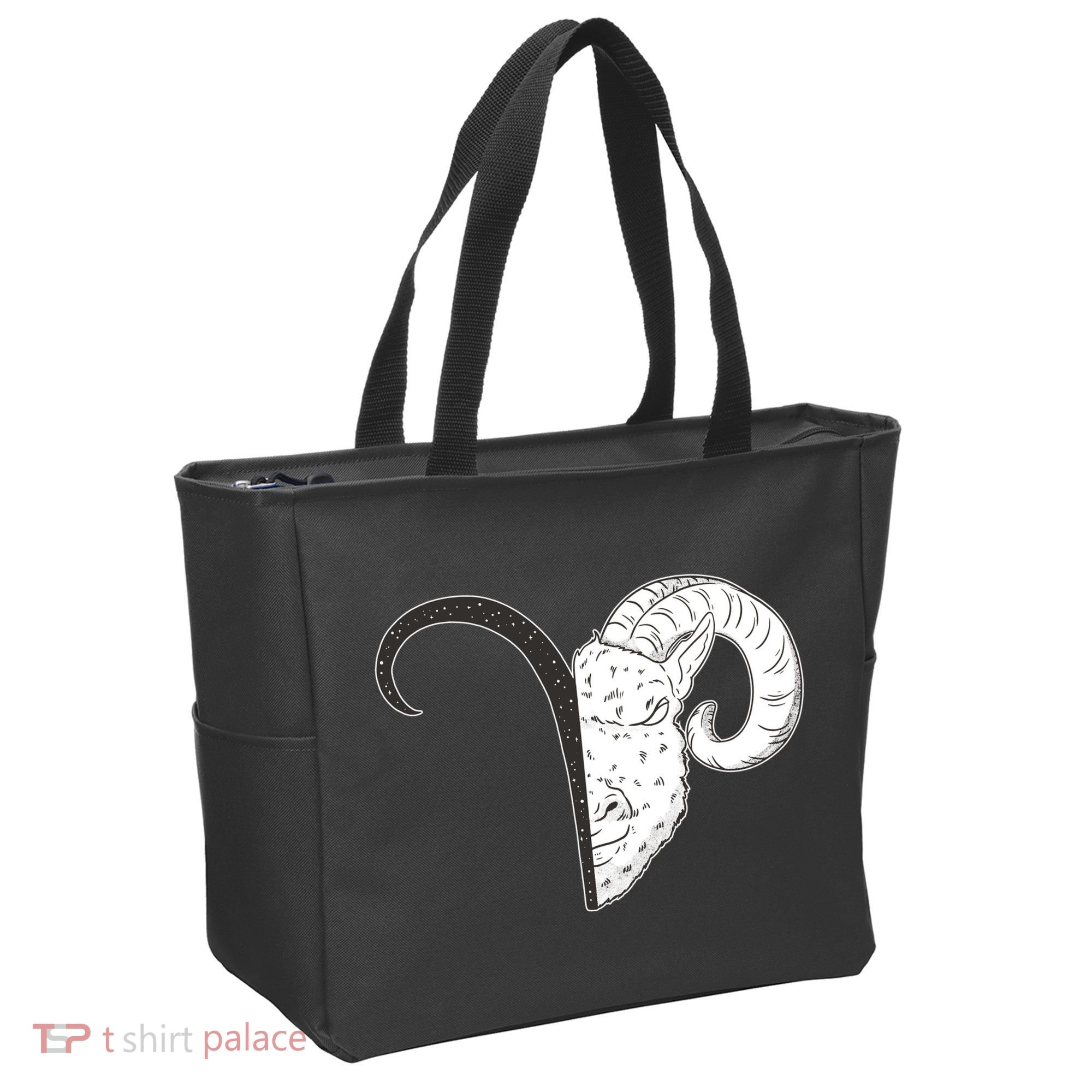Aries Zodiac Symbol Birthday Gift Tote Bag