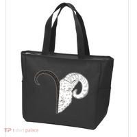 Aries Zodiac Symbol Birthday Gift Tote Bag thumb 3