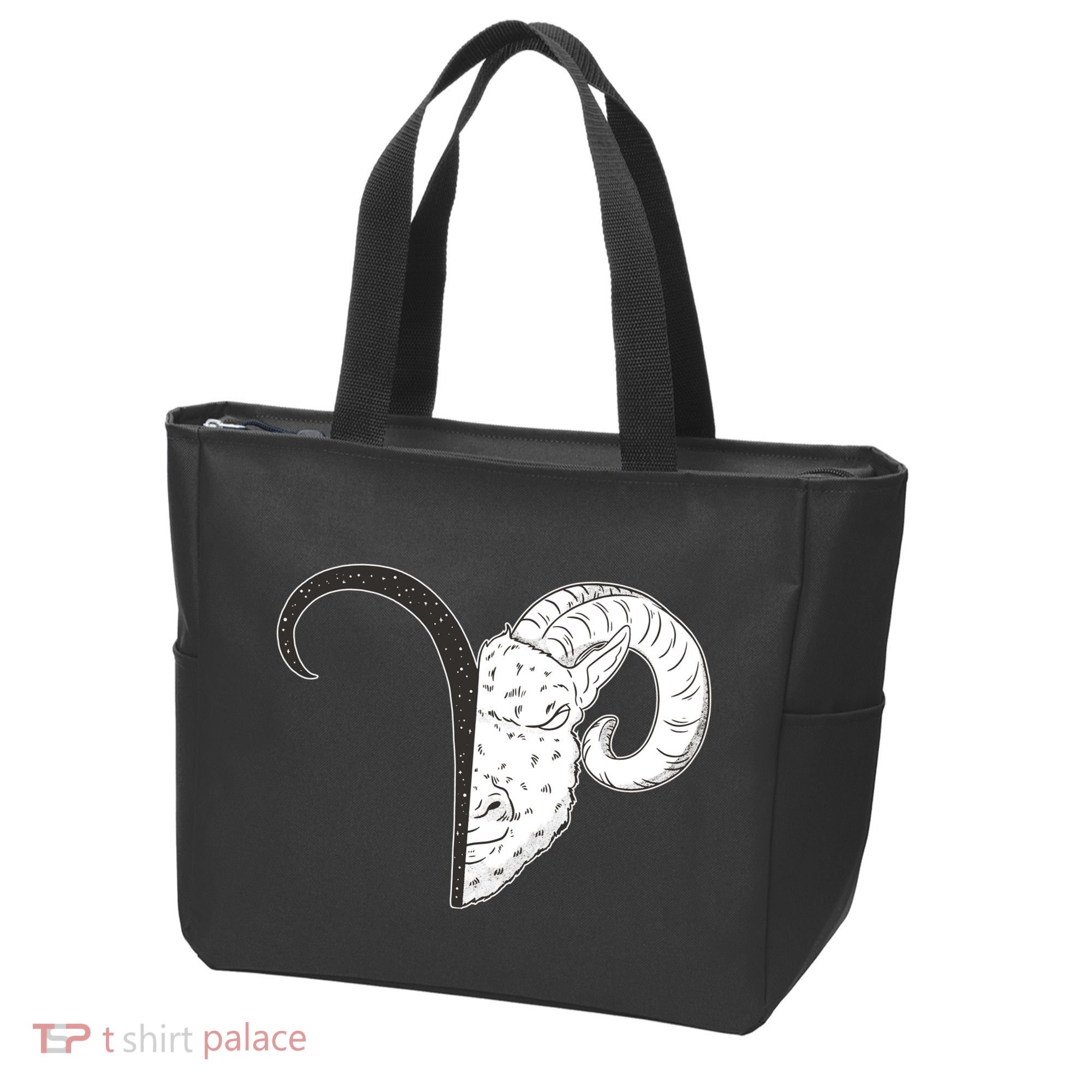 Aries Zodiac Symbol Birthday Gift Tote Bag