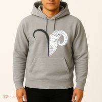 Aries Zodiac Symbol Birthday Gift Hoodie thumb 2
